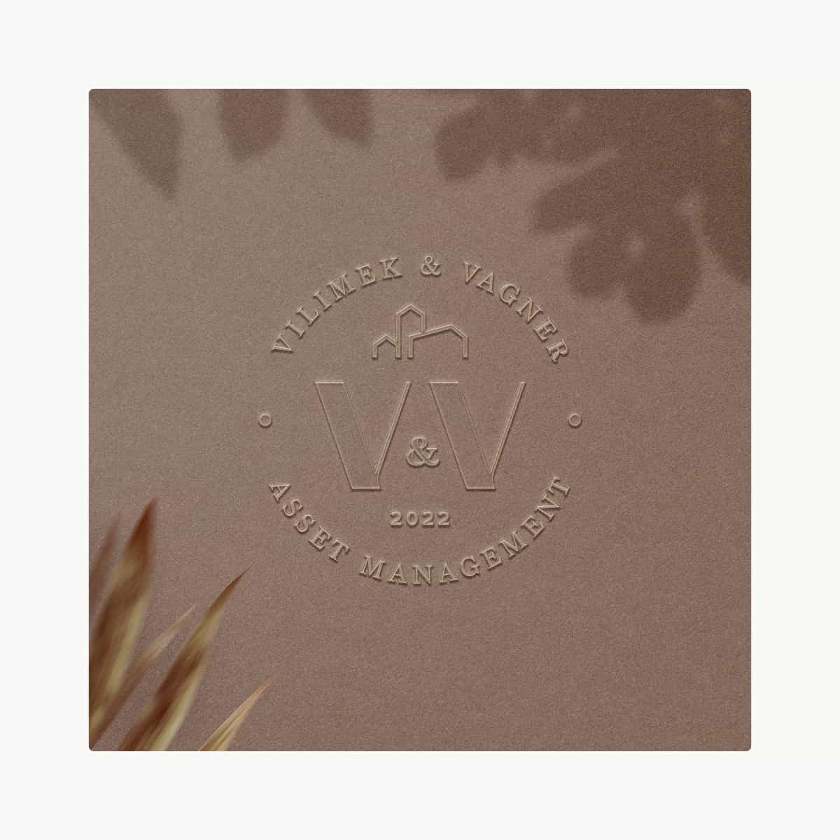 VIVA logo embossed